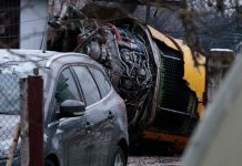 Foto: Avión de carga se estrella contra edificio en Vilna, Lituania