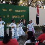 Foto: La militancia sandinista en Nandaime rinde homenaje al líder de la Revolución Cubana, Fidel Castro, recordando su legado de justicia/TN8