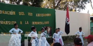 Foto: La militancia sandinista en Nandaime rinde homenaje al líder de la Revolución Cubana, Fidel Castro, recordando su legado de justicia/TN8