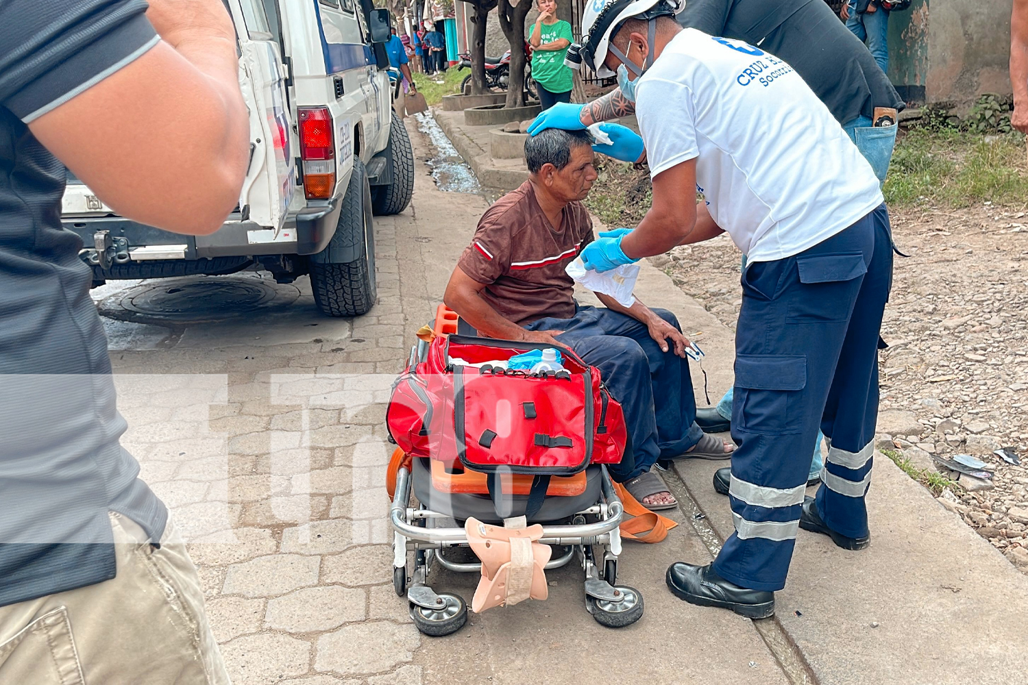 Foto: Motociclista imprudente hiere a peatón y huye del lugar en Juigalpa/TN8