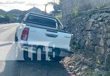 Foto: Accidente en Santo Tomás, Chontales deja daños materiales y golpes leves a conductores/TN8