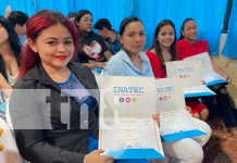 Foto: Chinandegana celebra la graduación de 64 nuevos técnicos /TN8