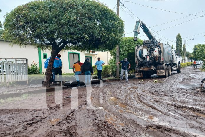 Foto: seis familias del Residencial San Sebastián, Distrito VII, Managua/TN8