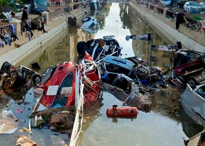 Foto: inundaciones en España/Cortesía