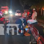 Foto: Accidente de tránsito deja a motociclista con severas lesiones en Juigalpa, Chontales/TN8