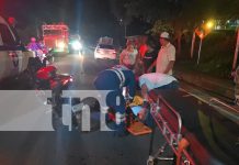 Foto: Accidente de tránsito deja a motociclista con severas lesiones en Juigalpa, Chontales/TN8