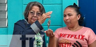 Foto: ¡Un sueño hecho realidad! Tres familias de Juigalpa recibieron las llaves de sus nuevos hogares gracias al buen gobierno sandinista/ TN8