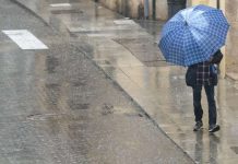 Foto: Valencia en alerta amarilla por las fuertes lluvias