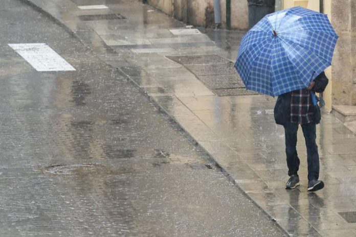 Foto: Valencia en alerta amarilla por las fuertes lluvias