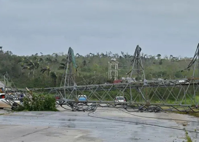 Foto: Cuba se recupera tras el impacto de Rafael /cortesía 