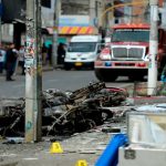 Foto: explosivo fue detonado en Colombia/Cortesía