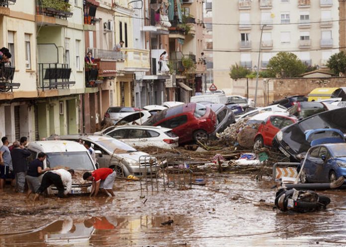 Foto: Tragedia en Valencia España /cortesía