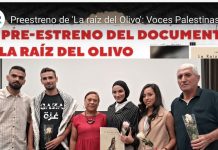 Foto: Nicaragua y su eterna solidaridad con Palestina: pre-estreno de 'La raíz del olivo' / Cortesía