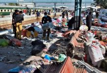 Foto: fuerte explosión en una estación de tren de la ciudad de Pakistán/Cortesía