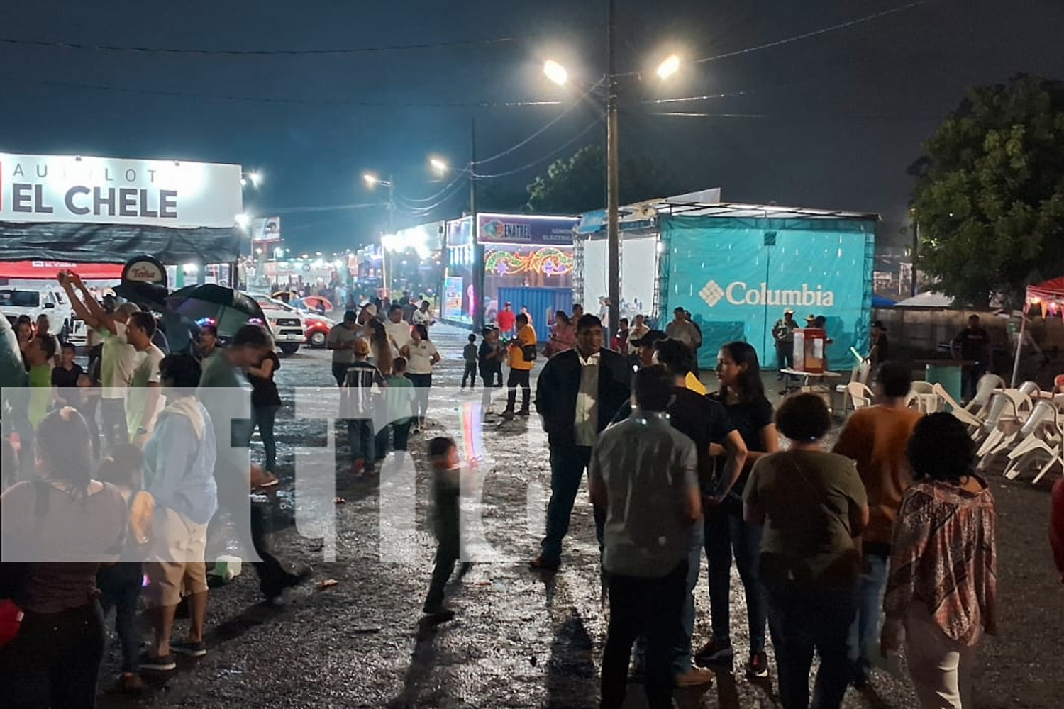 Foto: Familias desafían el clima para disfrutar de la Feria Ganadera Navidad 2024 en Managua/TN8