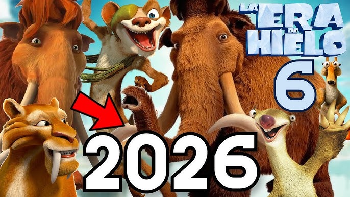 Foto: Disney confirma que La Era de Hielo 6 llegará en 2026