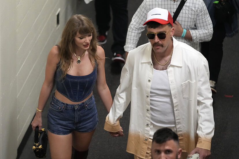 Foto: Taylor Swift deslumbra en el Arrowhead Stadium apoyando a Travis Kelce