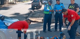 Foto: Ciclista en dirección contraria causa colisión en Mansión Teolinda/TN8