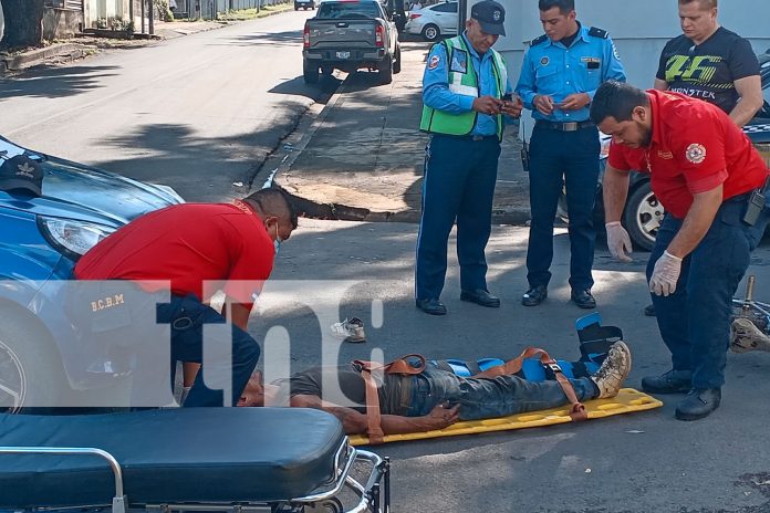 Foto: Ciclista en dirección contraria causa colisión en Mansión Teolinda/TN8