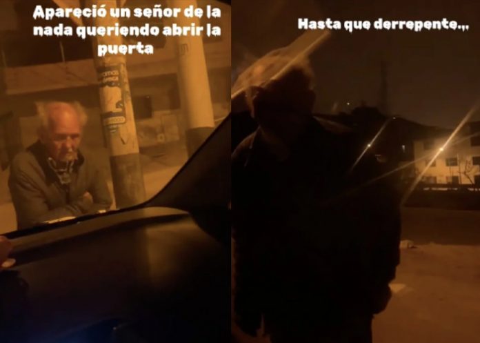 Foto: Taxista se encuentra con un fantasma /cortesía