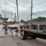 Foto: Bluefields toma acción contra el caos vial: vehículos abandonados son removidos para garantizar seguridad y orden en las calles/TN8