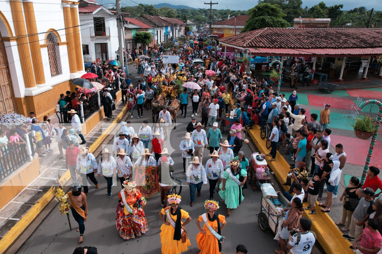 Foto: Torovenado, El Malinche: Un año más llenando de color y algarabía las calles de Masaya/TN8