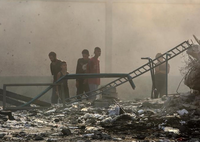 Foto: Masacre en Gaza /cortesía 