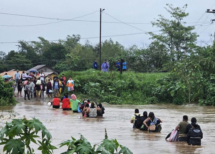 Foto: Tormenta Tropical Sara en Honduras /cortesía