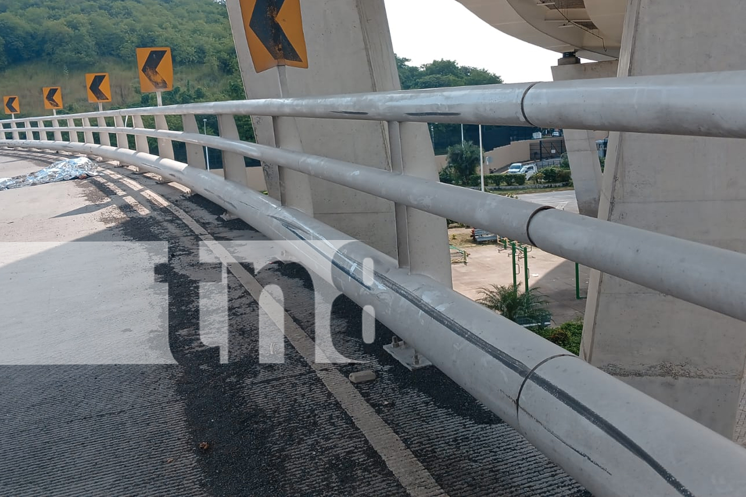 Foto: Trágico accidente en el sector del Paso a Desnivel de Las Piedrecitas / TN8