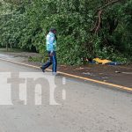 Foto: kilómetro 22 de la carretera Sabana Grande a Managua/TN8