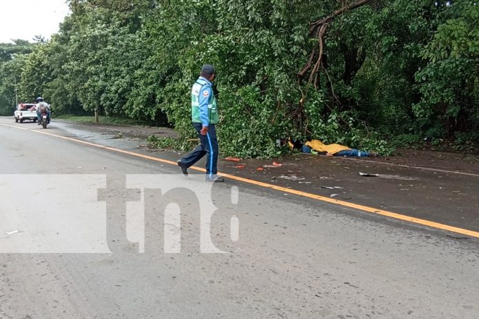 Foto: kilómetro 22 de la carretera Sabana Grande a Managua/TN8