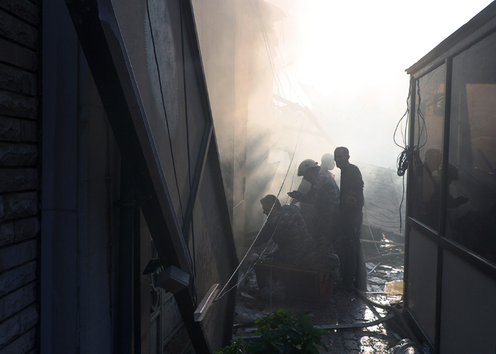 Foto: Bombardeo de Israel /cortesía