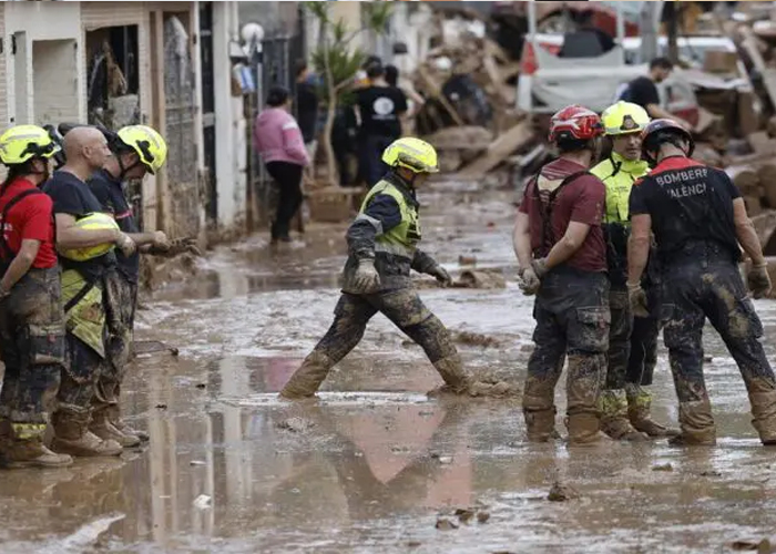 Foto:España moviliza 500 soldados para operaciones de rescate antes las lluvias / Cortesía