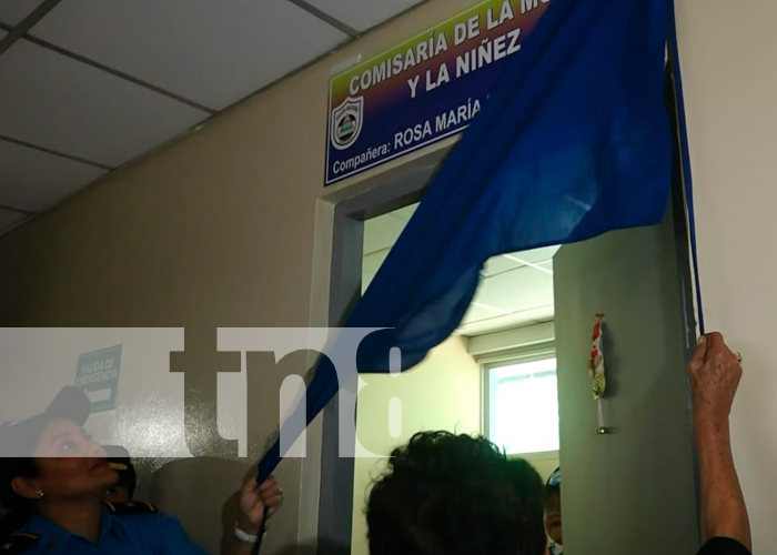 Foto: Comisaría de la Mujer y la Niñez 374 fue inaugurada en el municipio de Moyogalpa/TN8