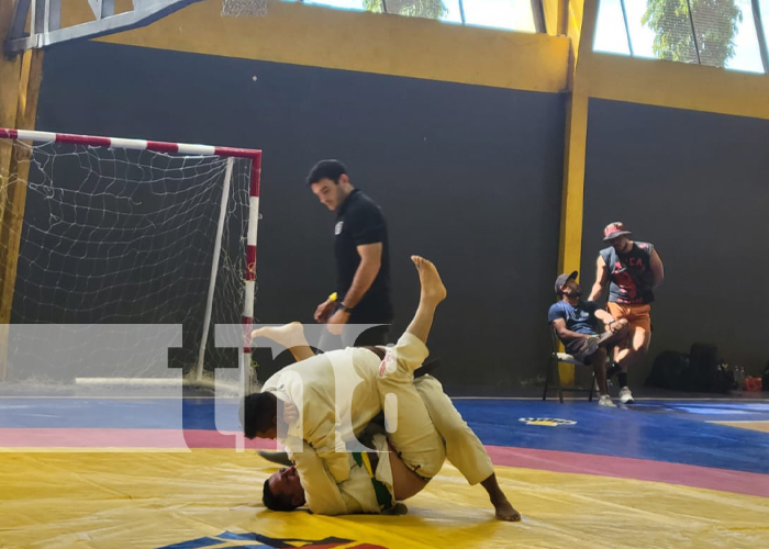 Foto: primer Open Nacional de Jiu-Jitsu brasileño en Nicaragua / TN8