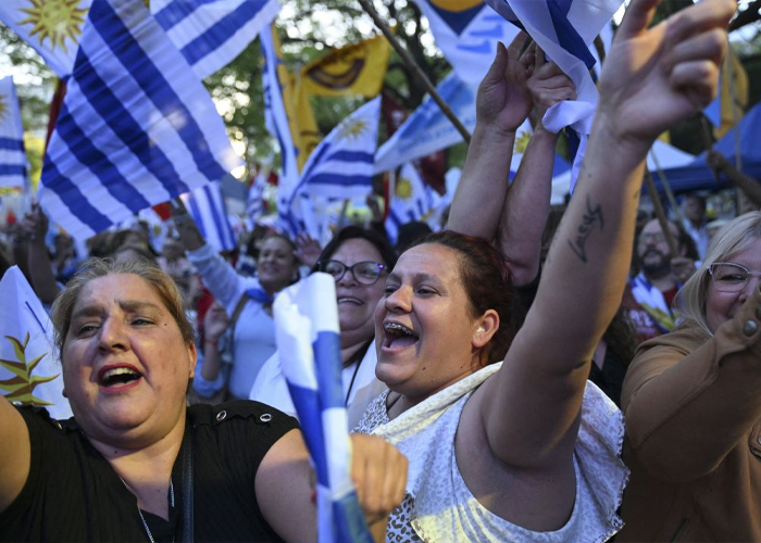 Foto: Segunda vuelta en Uruguay / Cortesía