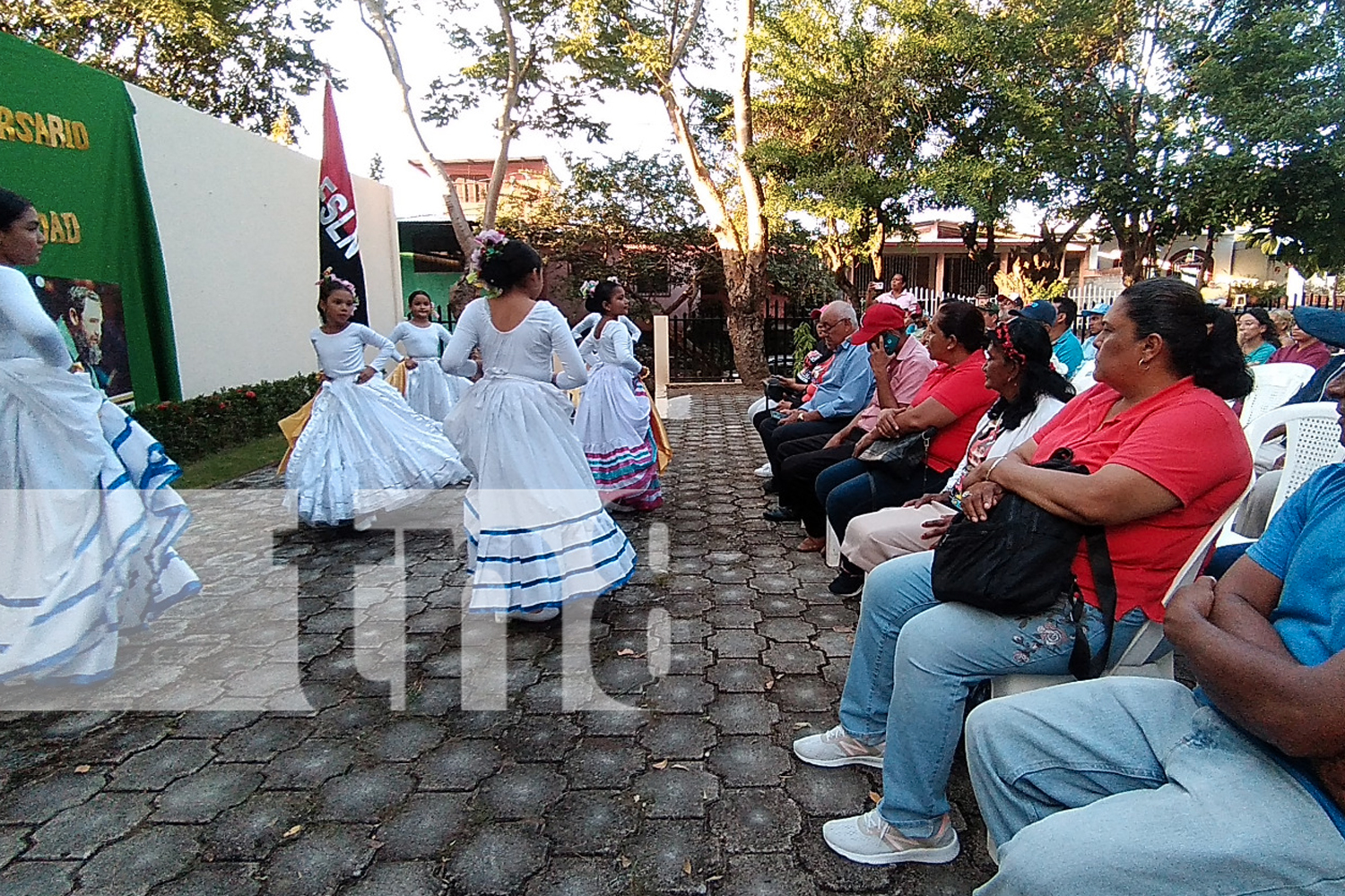 Foto: La militancia sandinista en Nandaime rinde homenaje al líder de la Revolución Cubana, Fidel Castro, recordando su legado de justicia/TN8