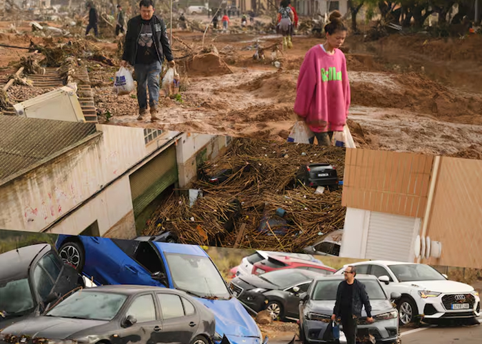 Foto: 211 víctimas fatales tras el temporal en Valencia, España / Cortesía