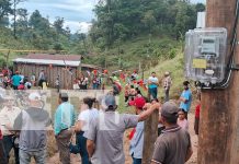 Foto. Comunidad Río Negro en San Ramón, Matagalpa, pasará una Navidad iluminada/TN8