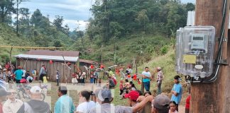 Foto. Comunidad Río Negro en San Ramón, Matagalpa, pasará una Navidad iluminada/TN8