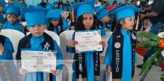 Foto: Pequeños celebran con éxito el fin de su etapa preescolar /TN8