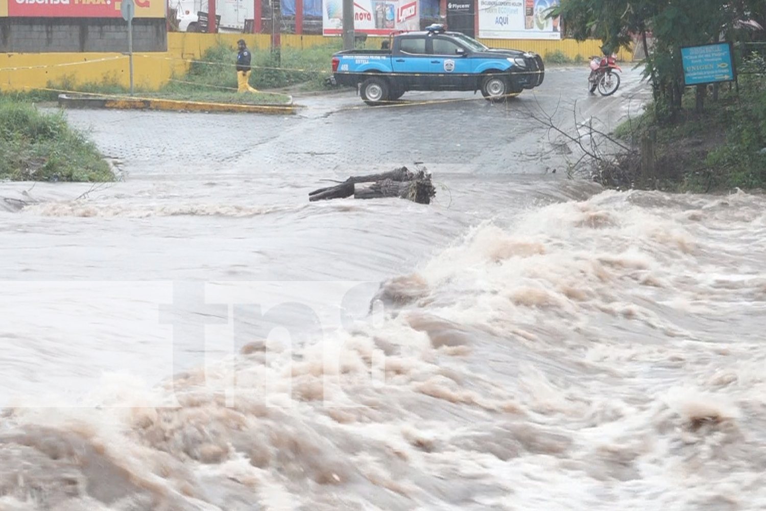 Foto: caudal del río Estelí ha aumentado significativamente/TN8