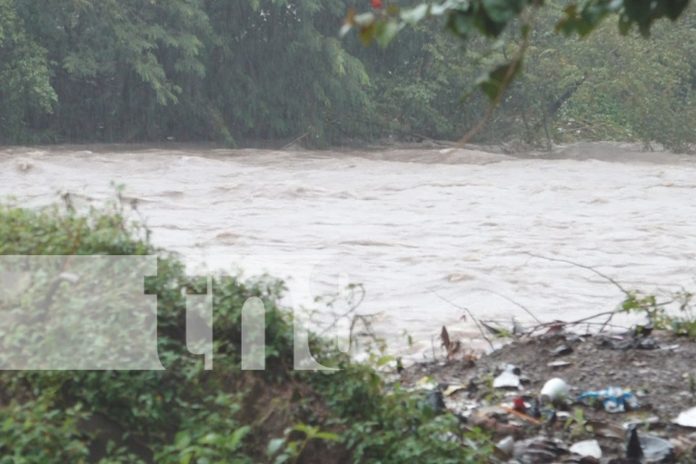 Foto: caudal del río Estelí ha aumentado significativamente/TN8