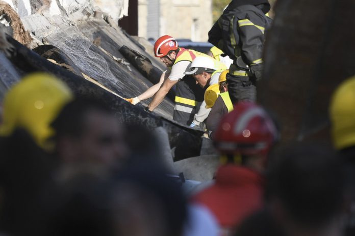 Foto: Varios muertos por el derrumbe de una marquesina en Serbia /Cortesía