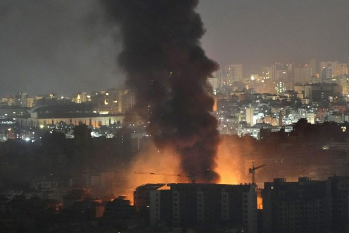 Foto: Israel ataca la capital del Líbano /Cortesía