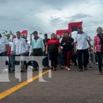 Foto: Hoy se inaugura el primer tramo de la carretera La Libertad-Cuapa en Chontales, impulsando conectividad y progreso en la región /TN8