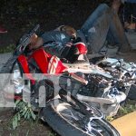 Foto: Motociclista grave en hospital tras ser atropellado intencionadamente por un camión en Managua. La policía sigue las investigaciones../TN8