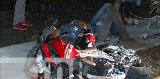 Foto: Motociclista grave en hospital tras ser atropellado intencionadamente por un camión en Managua. La policía sigue las investigaciones../TN8