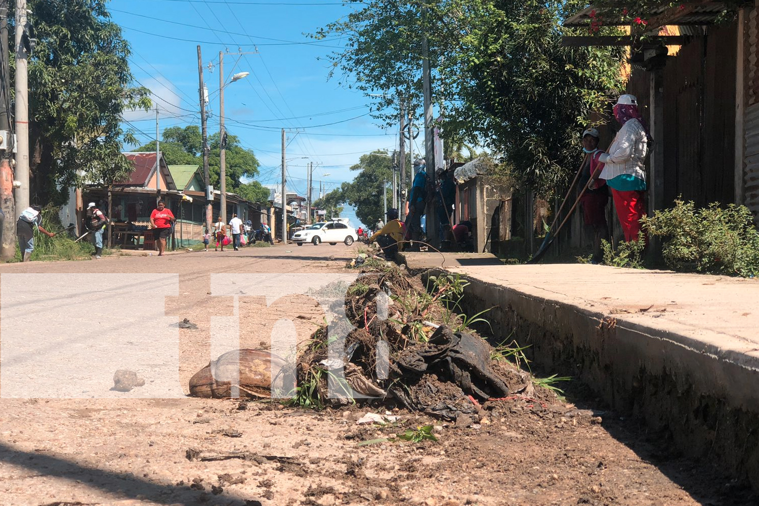 Foto: La Alcaldía de Puerto Cabezas lidera una jornada de limpieza masiva  para combatir la basura y mejorar la salubridad en Bilwi/TN8