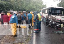 Foto: Accidente de tránsito en Carazo/TN8